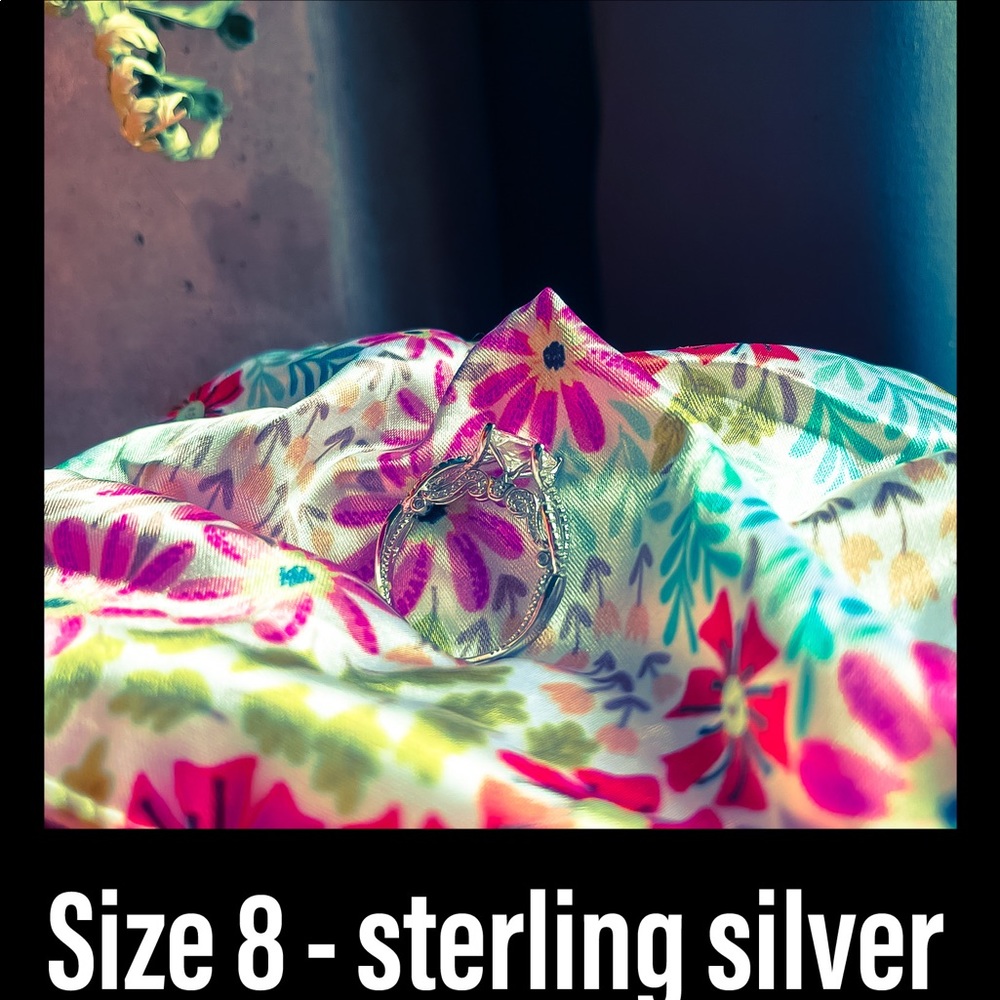 2/$35 Size 8 sterling silver ring